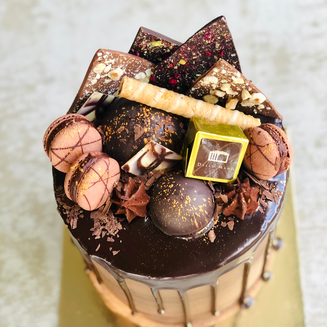 Chocolate Celebration Drip Cake