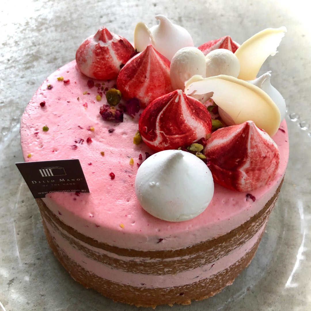 Raspberry Milkshake Cake