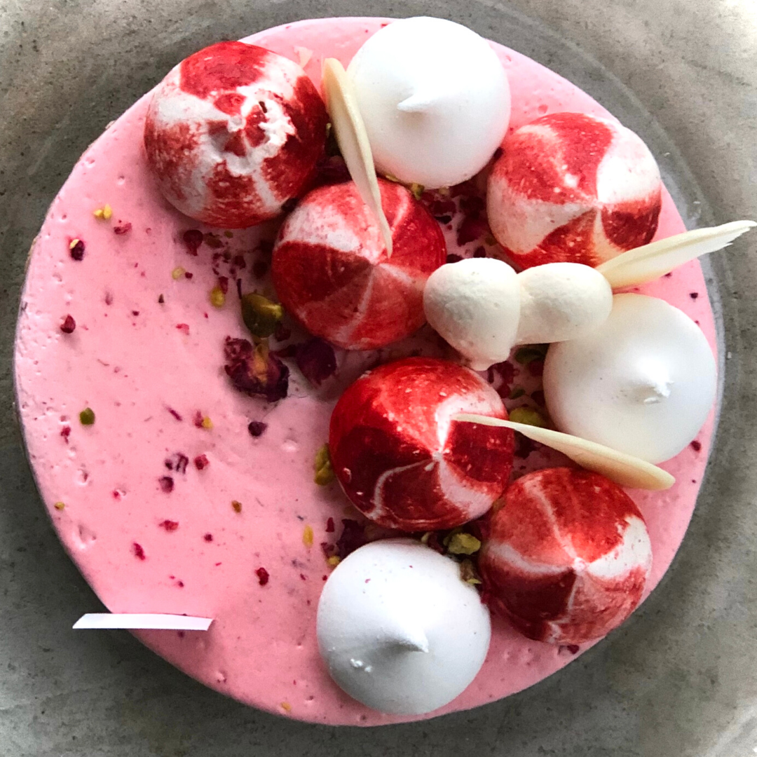 Raspberry Milkshake Cake