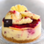 White Chocolate Raspberry Coulis Cheesecake