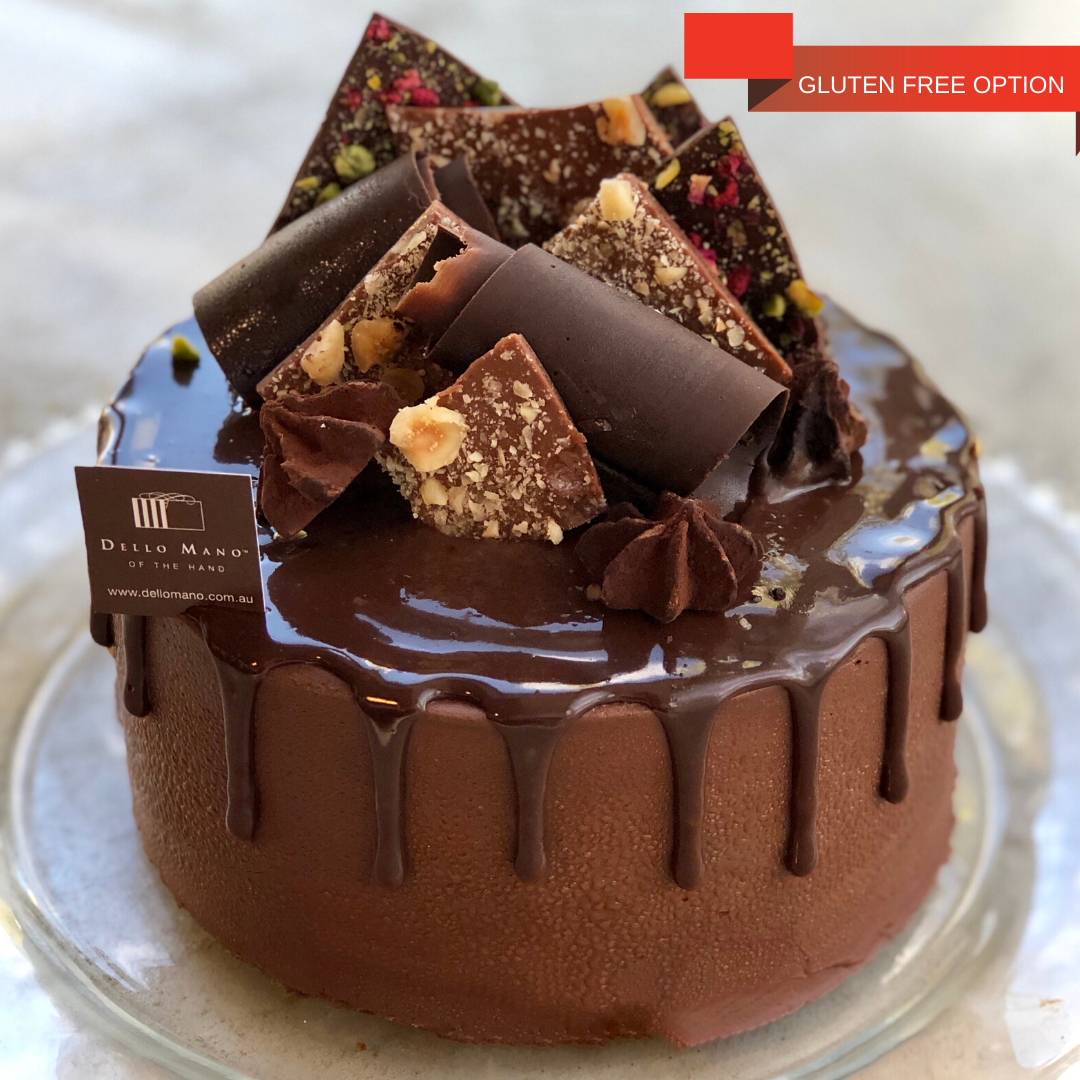 Divine Belgian Chocolate Mousse Cake- Gluten Friendly
